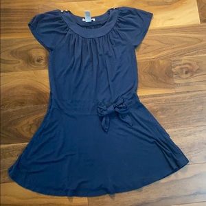 Janie and Jack Navy blue dress size 6.